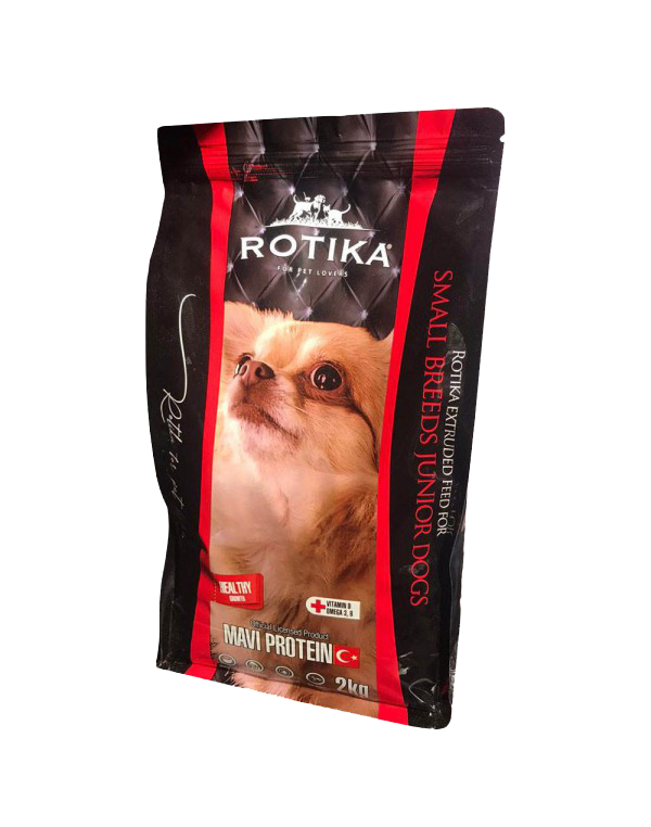 غذا خشک توله سگ نژادهای کوچک Rotika مدل Small Dogs غذا خشک توله سگ نژادهای کوچک Rotika مدل Small Dogs