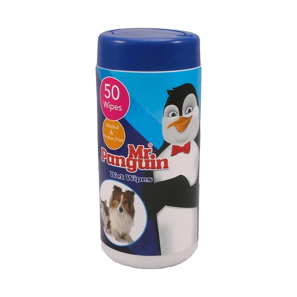 25294043150 دستمال مرطوب حیوانات خانگی Mr. Panguin مدل Pet Wipes