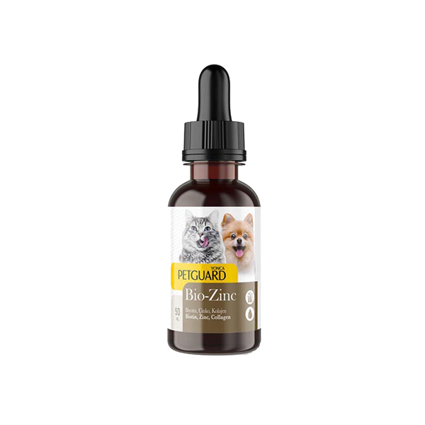 قطره مکمل بیو زینک سگ و گربه PetGuard مدل Bio‑Zinc Supplement Drops for Dogs & Cats قطره مکمل بیو زینک سگ و گربه PetGuard مدل Bio‑Zinc Supplement Drops for Dogs & Cats