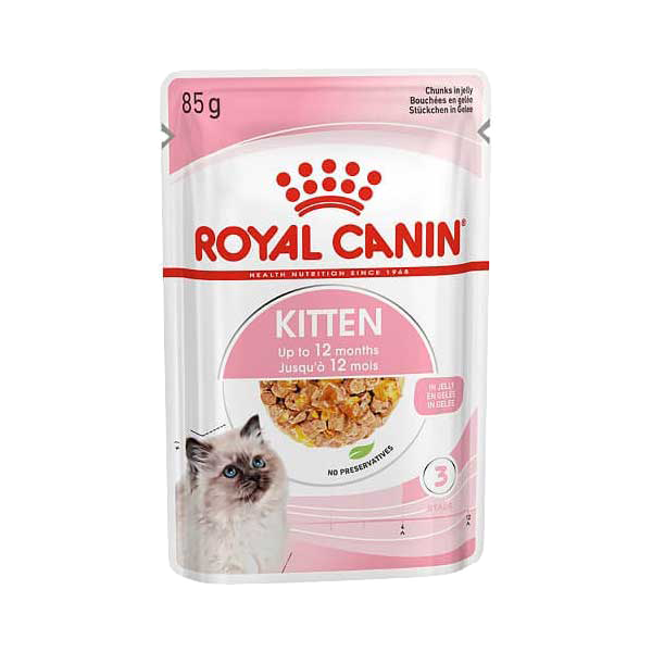 29254813 پوچ بچهگربه رویال کنین مدل Kitten وزن 85 گرم