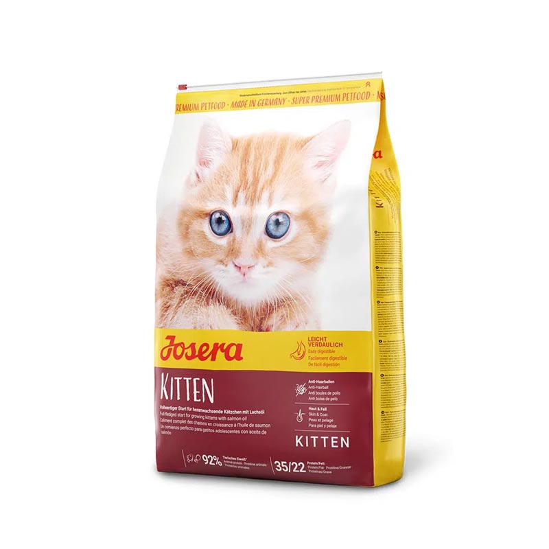Josera-Kitten-Dry-Cat-Food Josera Kitten Dry Cat Foodغذای خشک بچه گربه جوسرا با روغن سالامون مدل Kitten