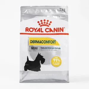 غذای خشک سگ نژاد کوچک رویال کنین مدل Dermacomfort Mini