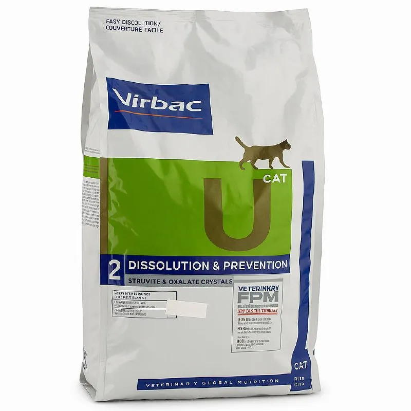 غذای خشک درمانی گربه VIRBAC مدل Urology Dissolution & Prevention غذای خشک درمانی گربه VIRBAC مدل Urology Dissolution & Prevention