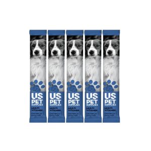 بستنی سگ با طعم شترمرغ مدل مولتی‌ویتامین US Pet