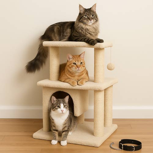 درخت و اسکرچر گربه