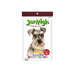 تشویقی سگ JerHigh با طعم گوشت اردک (70 گرمی)