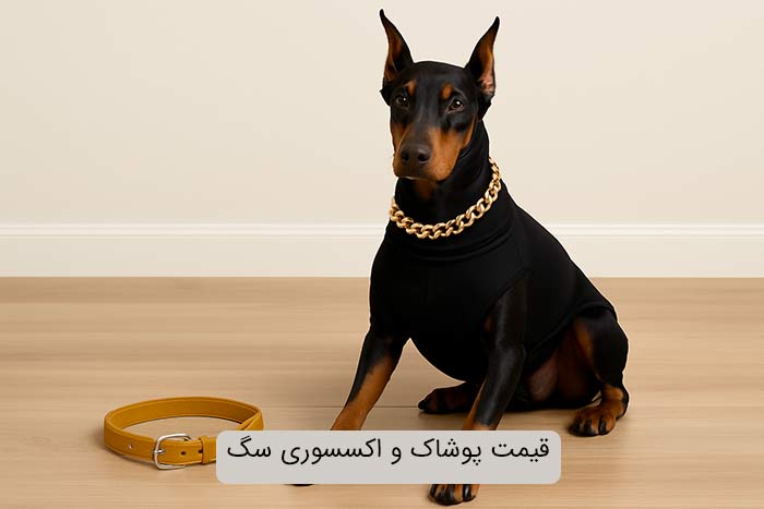 قیمت پوشاک و اکسسوری سگ
