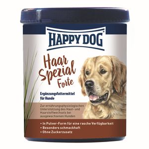 مکمل غذایی سگ 200 گرمی مخصوص پوست و مو Happy Dog Hair Special Forte