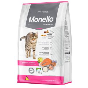 غذای خشک گربه 1 کیلویی با طعم سالمون و مرغ Monello