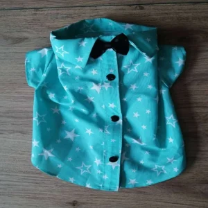 لباس پسرانه طرح ستاره آبي Panshi Pet سایز XL