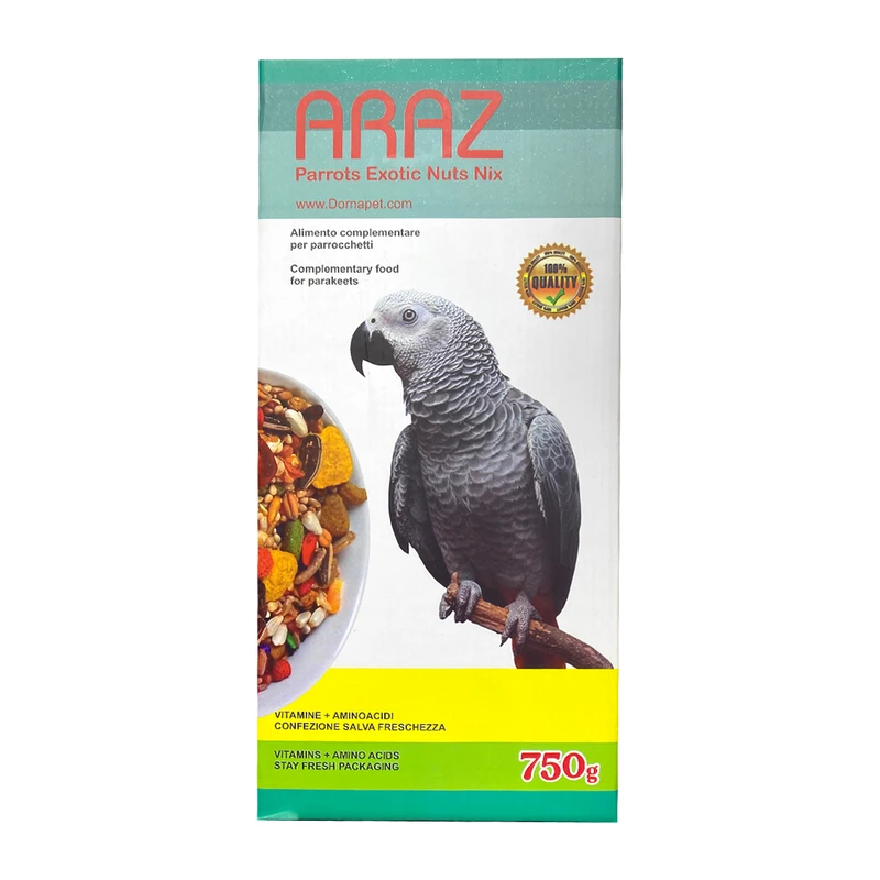 غذای پرندگان زینتی مخصوص طوطی سانان Araz Decorative