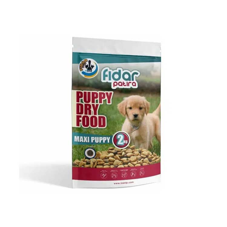 Fidar-Dog-dry-Food-Maxi-Puppy-2kg غذای خشک توله سگ نژاد بزرگ Fidar Patira