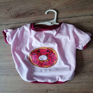 تي‌شرت سگ و گربه مدل دونات