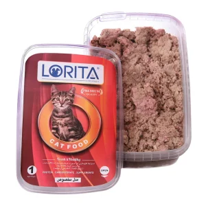 غذای گربه ۱ کیلویی با طعم گوشت مرغ Lorita G20