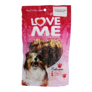 تشویقی سگ لاومی 90 گرمی مدل Love Me Chicken Breast