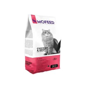 غذای خشک گربه با طعم مرغ و گوشت گاو Mofeed مدل DG