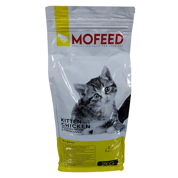 Mofeed Kitten Dry Food Chicken 2kg غذای خشک بچه گربه با طعم مرغ Mofeed