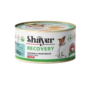 کنسرو غذای سگ با طعم گوشت مرغ و سبزیجات Shayer Recovery