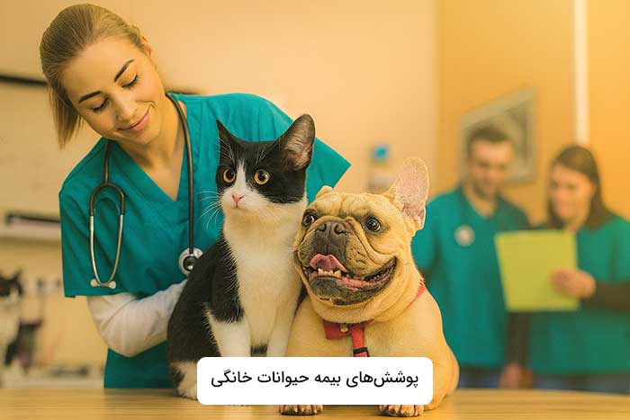 پوشش‌های بیمه حیوانات خانگی