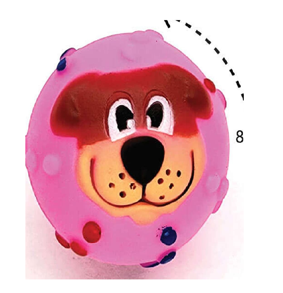 Untitled اسباببازي سگ لاتکسي مدل سر سگ سوتکدار