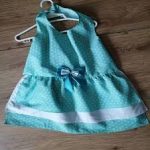 لباس دخترانه آبي خال‌دار Panshi Pet سایز XL