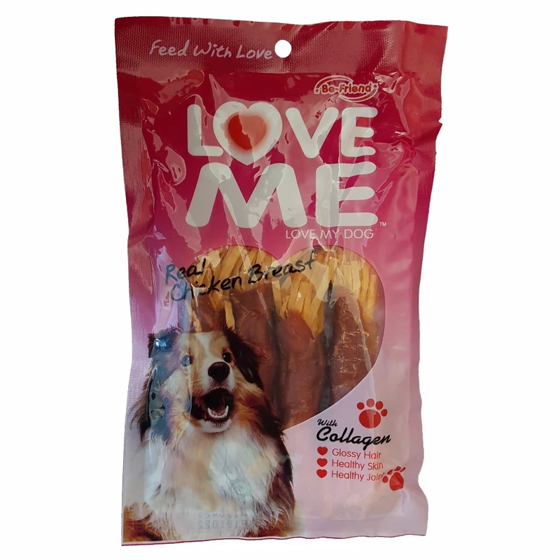 love-me-chicken-breast-dog-treat-66-g تشویقی سگ لاومی 66 گرمی Love Me Chicken Breast