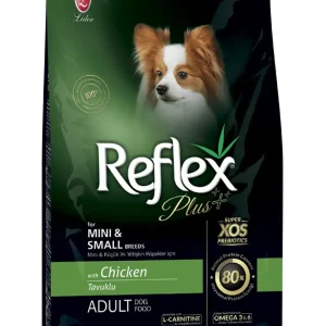 غذا خشک سگ با طعم مرغ ۳ کيلويي Reflex Mini Small Adult