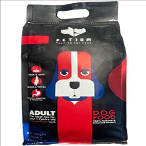 غذاي خشک سگ بالغ نژاد بزرگ ۱.۵ کيلويي Petium Large Adult