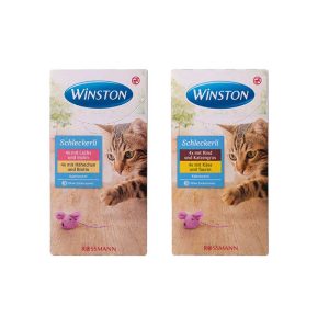 بستنی گربه با طعم گوشت، پنیر و سالمون و مرغ Winston