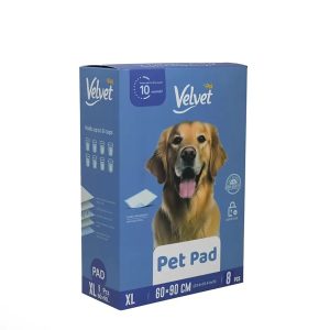 پد بهداشتی سگ 8 عددی Velvet مدل Pet Pad (سایز XL)