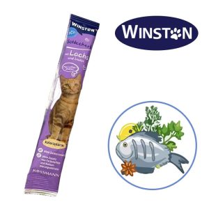 تشویقی گربه Winston با طعم سالمون و اینولین مدل Schleckerl