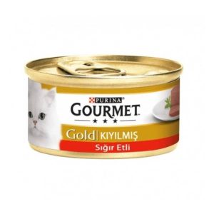 کنسرو گربه با طعم گاو Gourmet