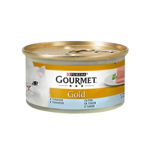 کنسرو گربه با طعم ماهی تن آلمانی gourmet