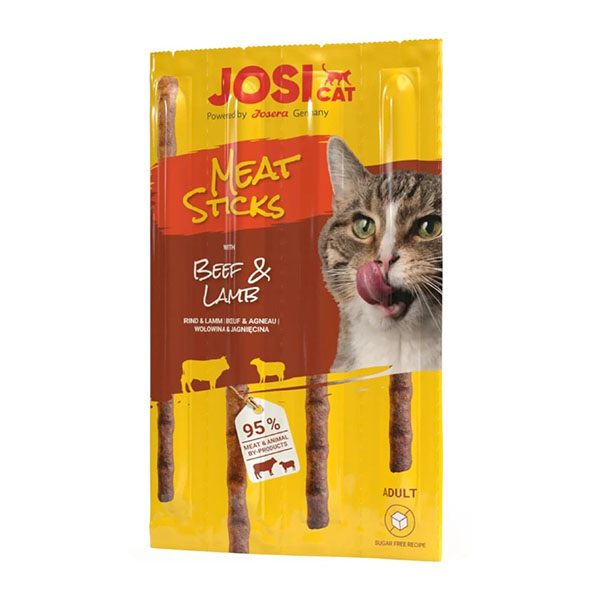 29255810 تشويقی گربه مدادی با طعم گوشت گاو و بره 5 گرمی Josi