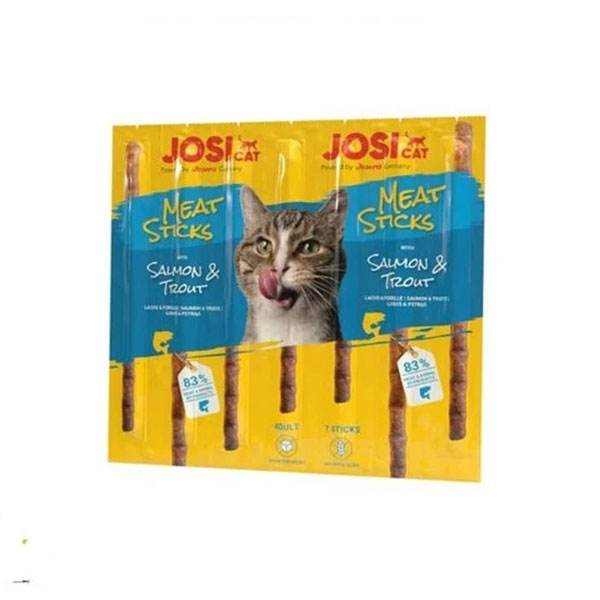 29255812 تشويقی گربه مدادی با طعم ماهی سالمون و قزل آلا 5گرمی Josi