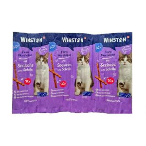 تشويقی گربه مدادی با طعم ماهی ۵ گرمی Winston