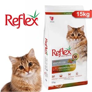 غذاخشک گربه مولتی کالر با طعم مرغ 15کيلوگرمی Reflex
