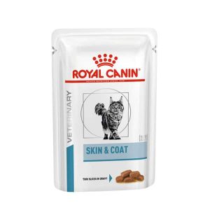 پوچ گربه اسکين اند کوت مراقبت از پوست و مو 100 گرمی Royal Canin