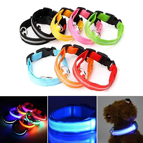 قلاده LED سایز بزرگ L